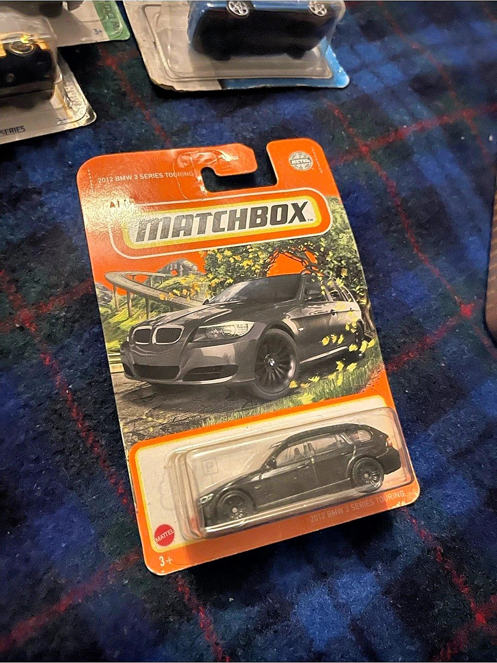 Matchbox 2012 BMW 3 Series Touring Black Die-Cast Car